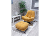 Axis Nature Ochre Swivel Chair W/Optional Stool