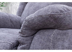 Lorenza Fabric Powered Reclining Armchair With Pocket Sprung Seating – Dark Grey (Pre-Order Only)