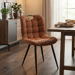 Set of 2 Symphony Dining Chair Rust