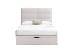 Jessica Beige Storage Bed - front