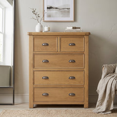 Dorchester Oak 2 over 3 Chest