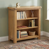 Dorchester Oak Low bookcase