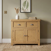 Dorchester Oak 2 Door Sideboard