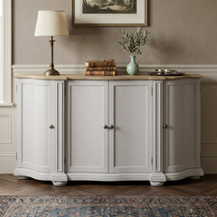 Toulouse 4 Door Curved Sideboard