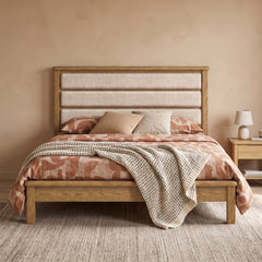 Dorchester Oak 6 ft Low End Bed