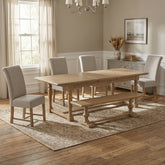 Chateau Rustic 200/250cm Dining Set