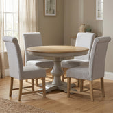 Chateau Painted Round 120cm Round Dining Set