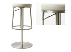 Vibe Stool W/Grey PU Seat - c/o