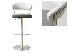 Strata Grey Fusion Stool - 1