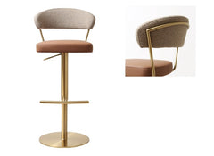 Strata Brown Fusion Stool - detail