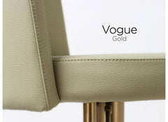 Vogue Pistachio PU Bar Stool - detail