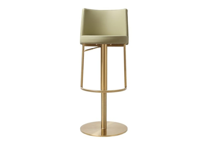 Vogue Pistachio PU Bar Stool - 1