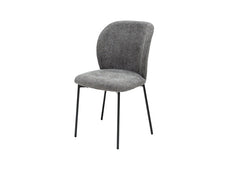 Faro Fabric Dining Chair – Dark Grey Fabric Dining Chair