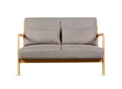 Hadley 2 Seater Stone Linen