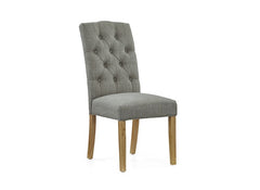 Chelsea Grey Fabric Chair - 1