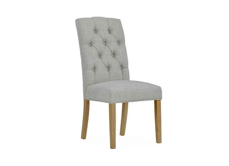 Chelsea Natural Fabric Chair - 1