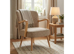 Eliza Accent Chair - Oatmeal