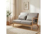 Hadley 2 Seater Stone Linen