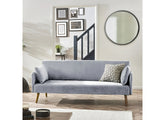 Andi Grey Sofa Bed - closed - room