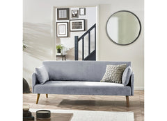 Andi Grey Sofa Bed - closed - room
