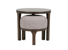 Axton Fabric Nesting Footstool