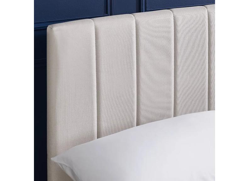 Aylen Oatmeal Bed - headboard