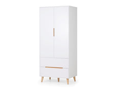 Alicia White Two Door Combi Wardrobe