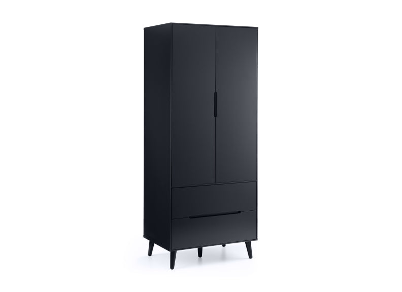 Alicia Anthracite Wardrobe - 1