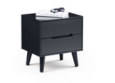 Alicia Anthracite Bedside - 1