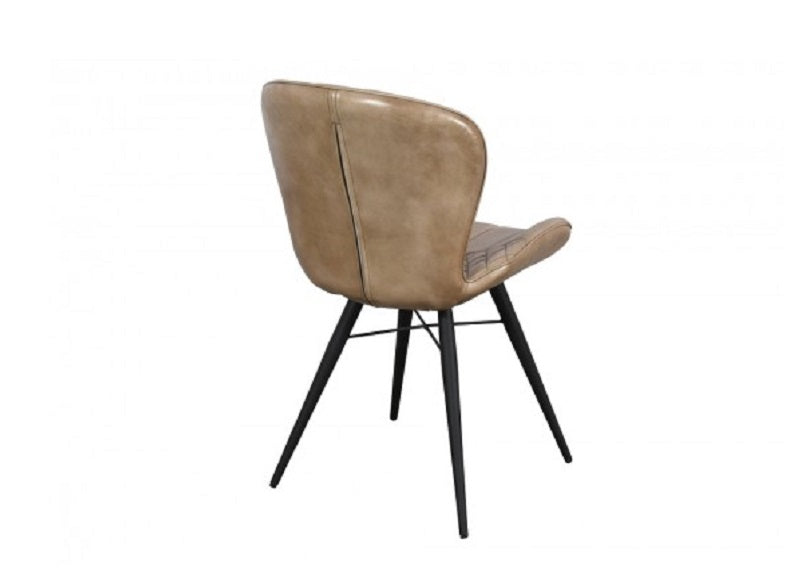 Armory Beige Dining Chair - rear