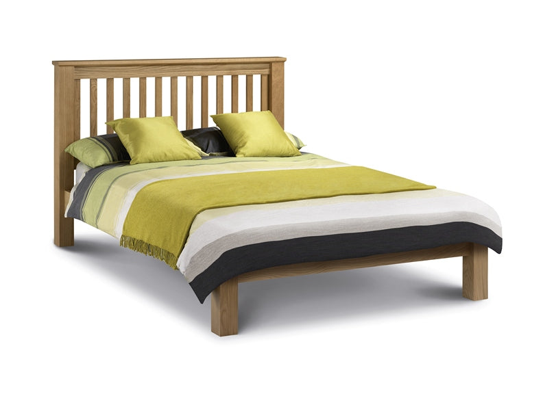 Amsterdam Oak Low Foot End Bed