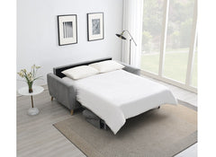 Anderson Grey Sofa Bed - open