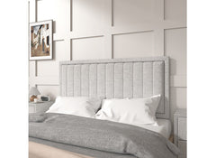 Annabel 4 ft6 Grey Fabric Headboard