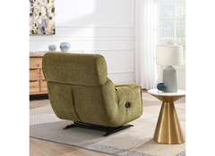 Avebury Olive Green Armchair - rear
