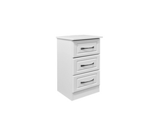 Slaney Three Drawer Bedside - 1
