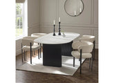 Bolivia Oval Dining Table With Bolivia Dining Chairs