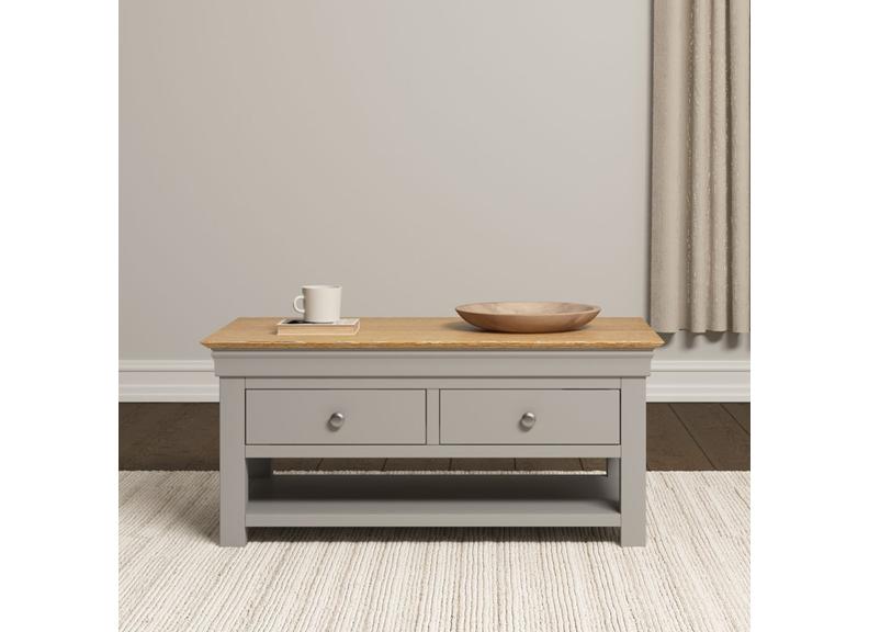 Bordeaux Grey Coffee Table - room