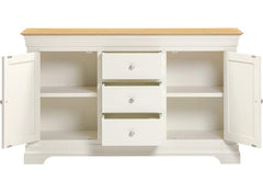 Bordeaux Ivory Large Sideboard (WBF) – Elegant Storage Cabinet for Dining & Living Spaces