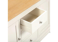 Bordeaux Ivory Large Sideboard (WBF) – Elegant Storage Cabinet for Dining & Living Spaces