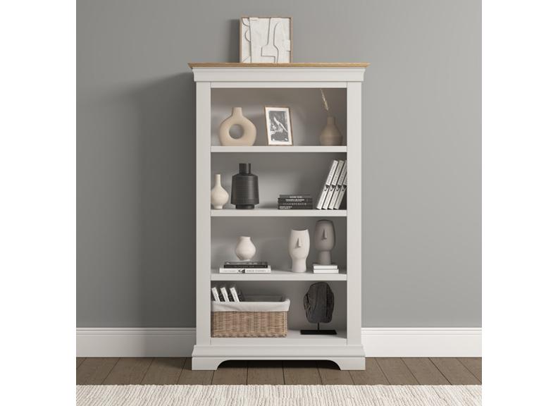 Bordeaux Ivory Bookcase - room