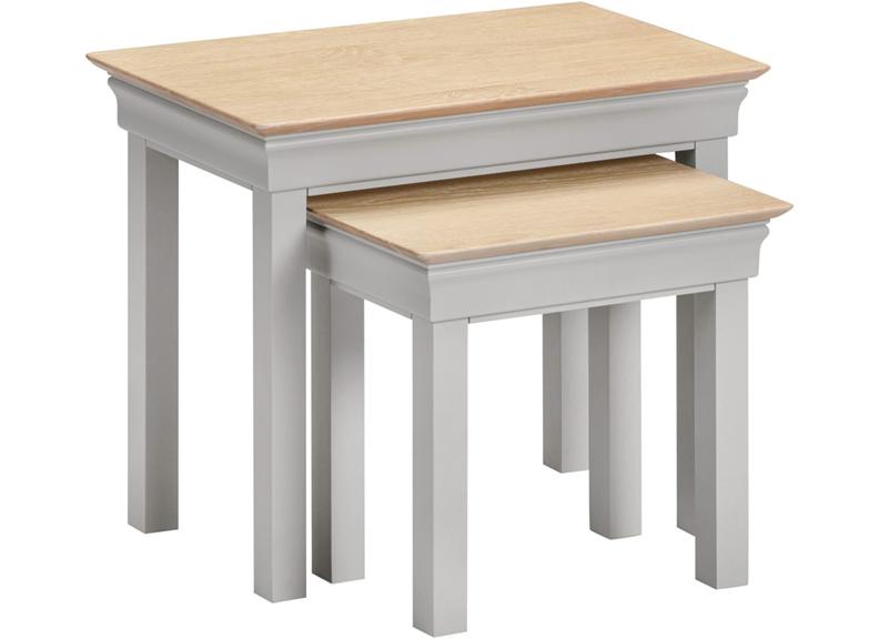 Bordeaux Grey Table Nest - 1