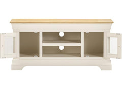 Bordeaux Ivory Small TV Stand - inside