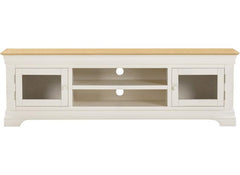 Bordeaux Ivory Long TV Stand - front