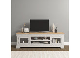Bordeaux Ivory Long TV Stand - room