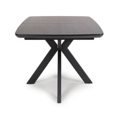 Boston Extending Table 1400mm - 1800mm - Black - Image 4