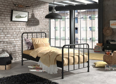 Bronxx Black Bedroom