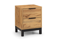 Bali Two Drawer Bedside - 2
