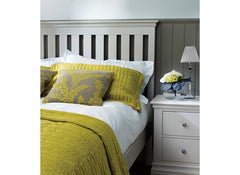 Bordeaux Cotton Bed - detail