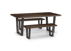 Brooklyn Dark Oak 1.8 m Dining Set