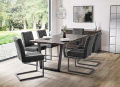 Brooklyn Charcoal Chair Roomset